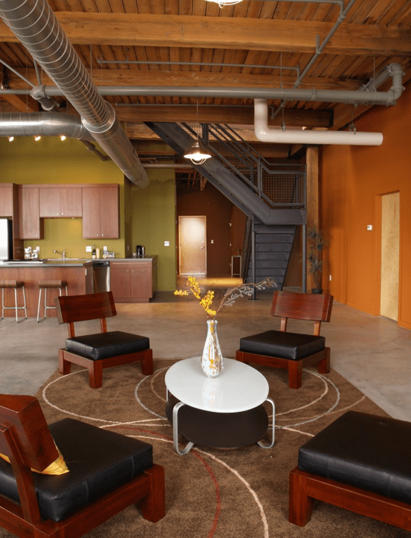Kitchen and Sitting Area