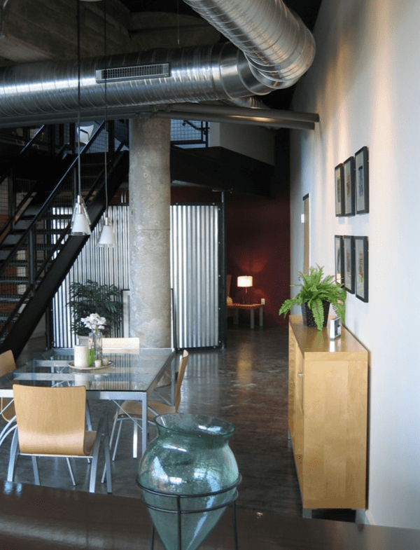 Dining Area and Stairs