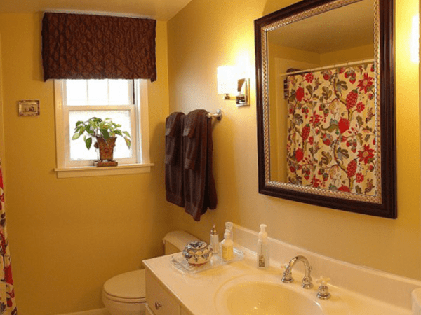 Yellow Bathroom