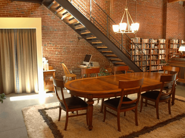 Dining Area and Stairs