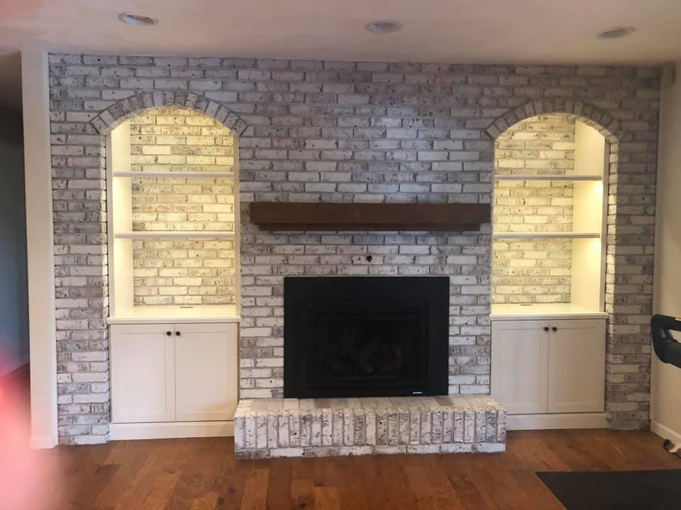 Fireplace Before